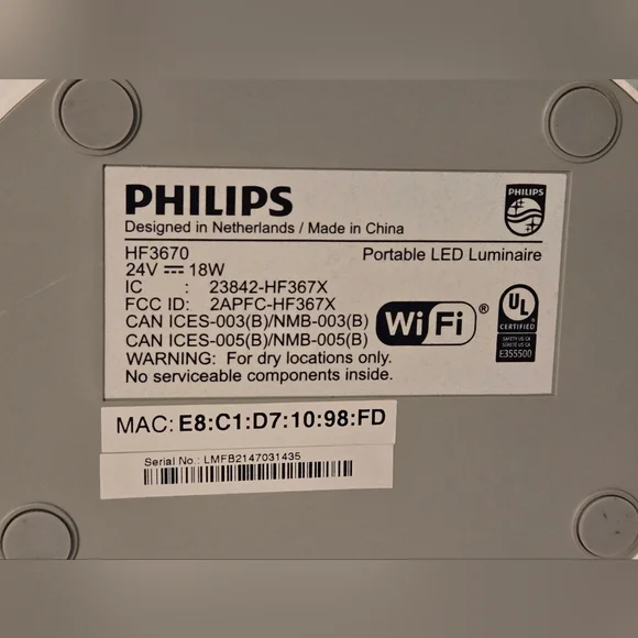 Philips SmartSleep HF3670 Smartphone Enabled Sleep and Wake-Up Smart Light - Picture 10 of 10